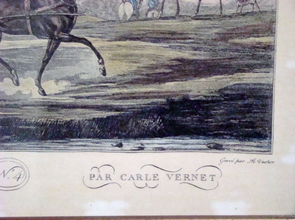 "Promenade En Guigue" by Carle Vernet "Promenade En Guigue" by Carle Vernet