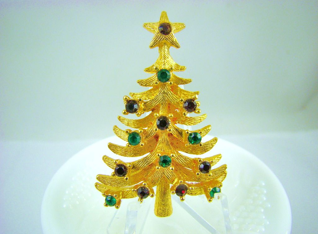 Pristine Mylu Rhinestone Christmas Tree Pristine Mylu Rhinestone Christmas Tree