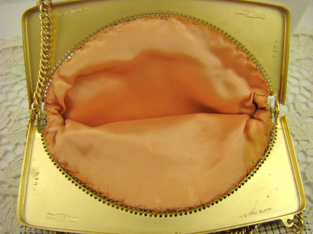 Whiting & Davis Art Deco Style Evening Bag Whiting & Davis Art Deco Style Evening Bag