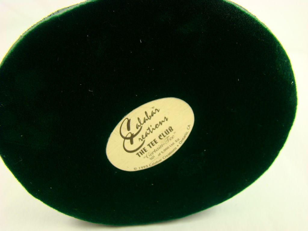 Calabar Creations Limited Edition Figurine "Certain-Tee" Calabar Creations Limited Edition Figurine "Certain-Tee"