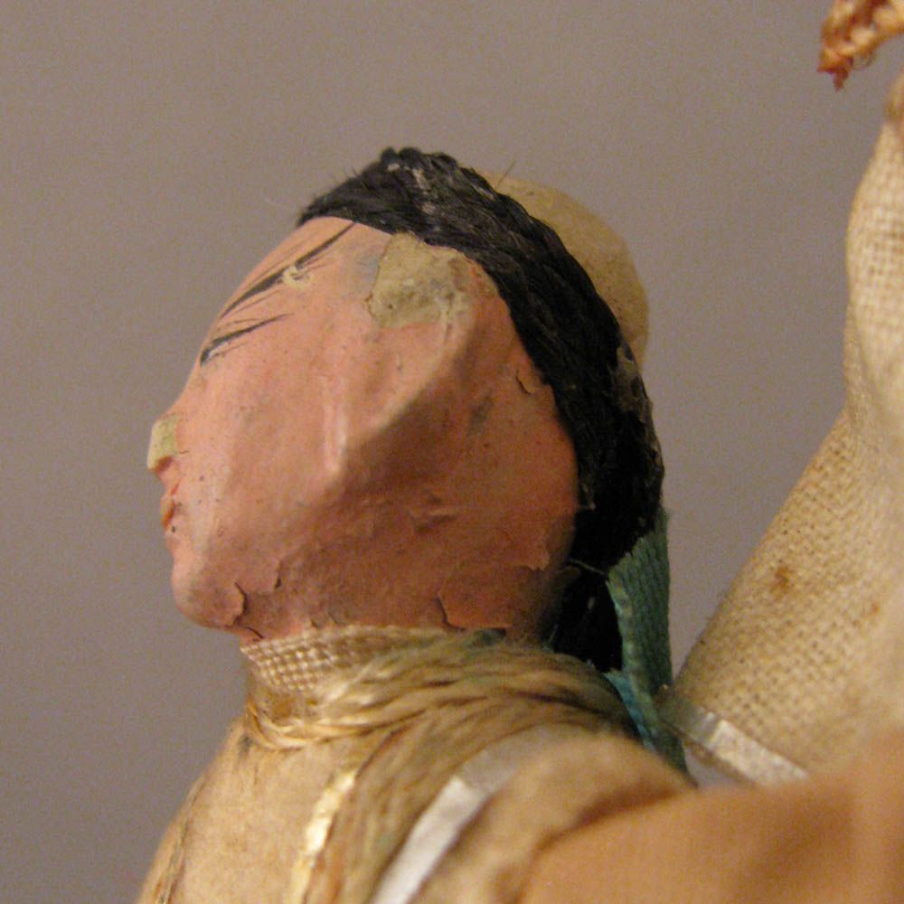 Early 1900s Miniature Chinese Opera Doll Early 1900s Miniature Chinese Opera Doll