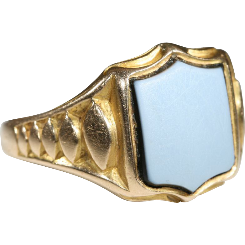 Antique Victorian 15k Sardonyx Signet Ring Hallmarked Birmingham 1874 Antique Victorian 15k Sardonyx Signet Ring Hallmarked Birmingham 1874