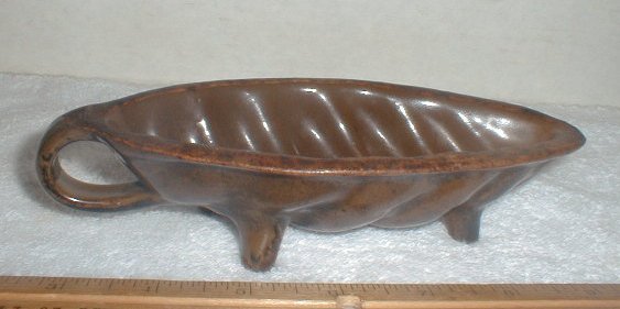 Footed 19th Century Redware Food Mould Mold w/ Loop Handle Footed 19th Century Redware Food Mould Mold w/ Loop Handle