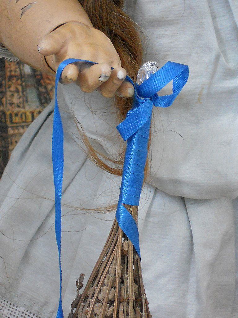 ~~~ Nice Antique France Lavender Sachets for Doll display ~~~ ~~~ Nice Antique France Lavender Sachets for Doll display ~~~