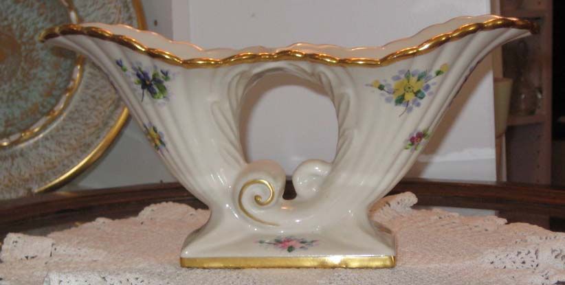 Osborne China Abingdon #482 Double Cornucopia Osborne China Abingdon #482 Double Cornucopia