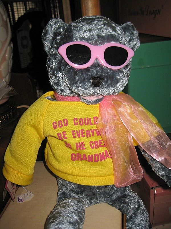 Chantilly Lane Senior Moments Gals Singing Teddy Bear "God Could Not Be Everywhere So He Created Grandmas!" Chantilly Lane Senior Moments Gals Singing Teddy Bear "God Could Not Be Everywhere So He Created Grandmas!"