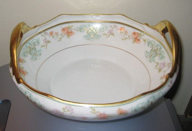 Bawo & Dotter Serving Bowl Elite Works Limoges France Bawo & Dotter Serving Bowl Elite Works Limoges France