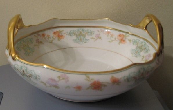 Bawo & Dotter Serving Bowl Elite Works Limoges France Bawo & Dotter Serving Bowl Elite Works Limoges France