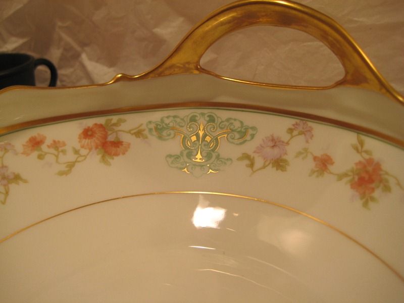 Bawo & Dotter Serving Bowl Elite Works Limoges France Bawo & Dotter Serving Bowl Elite Works Limoges France
