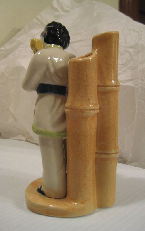 Ceramic Arts Studio Lu-Tang triple bamboo bud vase White Coat Ceramic Arts Studio Lu-Tang triple bamboo bud vase White Coat
