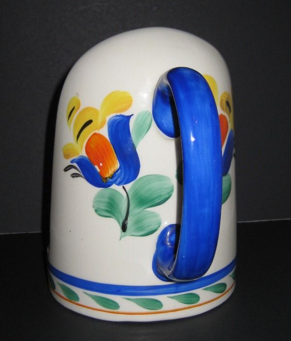 Czech Peasant Art Candle Holder Czech Peasant Art Candle Holder