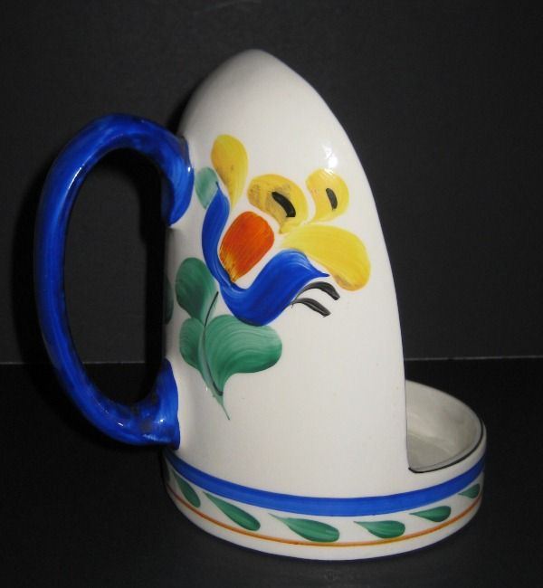 Czech Peasant Art Candle Holder Czech Peasant Art Candle Holder