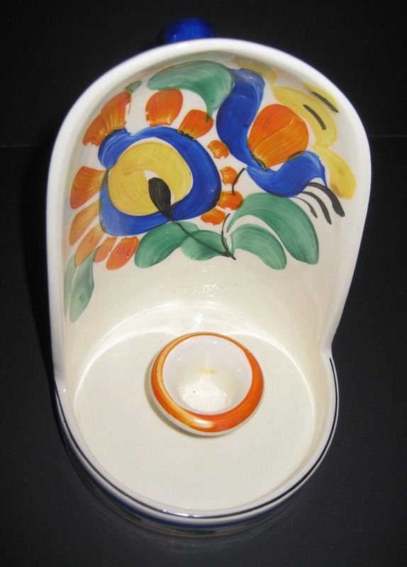 Czech Peasant Art Candle Holder Czech Peasant Art Candle Holder