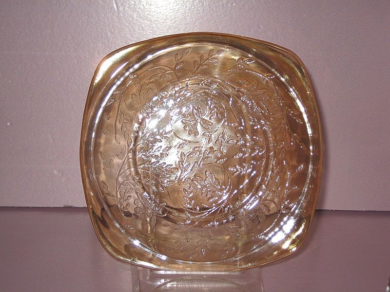 Four (4) Floragold Sherbet Plate Four (4) Floragold Sherbet Plate