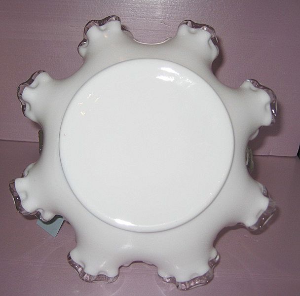 Fenton Silver Crest 6-1/2" Basket Fenton Silver Crest 6-1/2" Basket