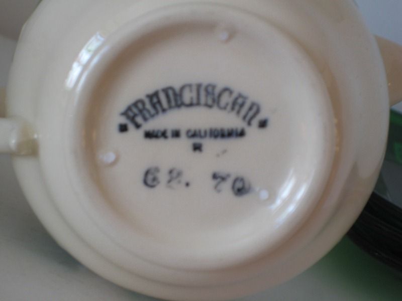Franciscan Ivy Creamer Franciscan Ivy Creamer