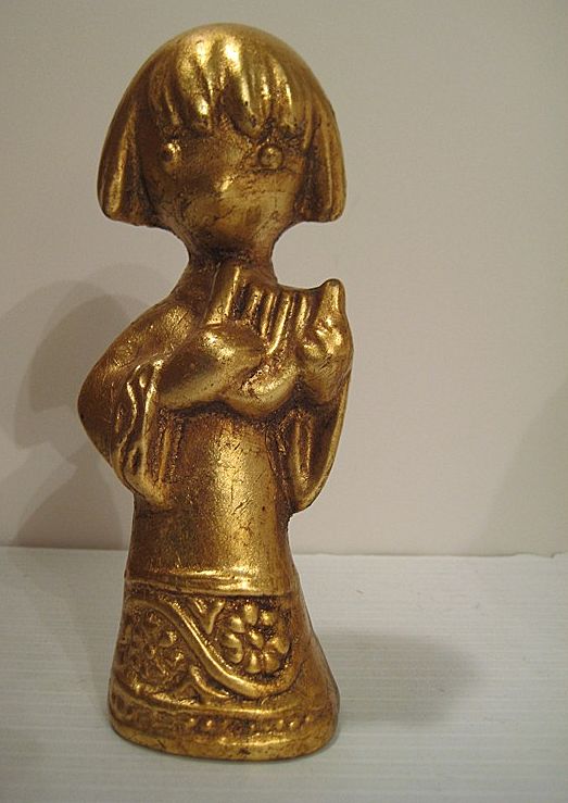 Howard Pierce Golden Girl with Harp Howard Pierce Golden Girl with Harp
