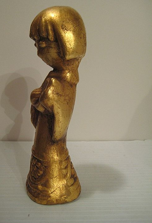Howard Pierce Golden Girl with Harp Howard Pierce Golden Girl with Harp