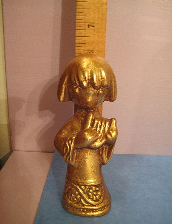 Howard Pierce Golden Girl with Harp Howard Pierce Golden Girl with Harp