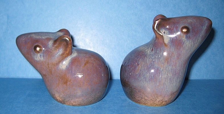 Howard Pierce Porcelain Purple Mice Howard Pierce Porcelain Purple Mice