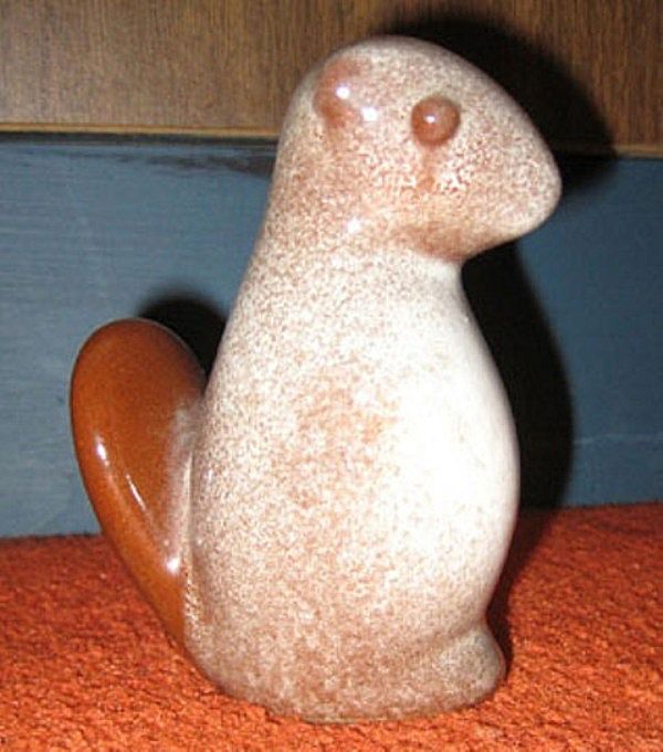 Howard Pierce standing Beaver Howard Pierce standing Beaver