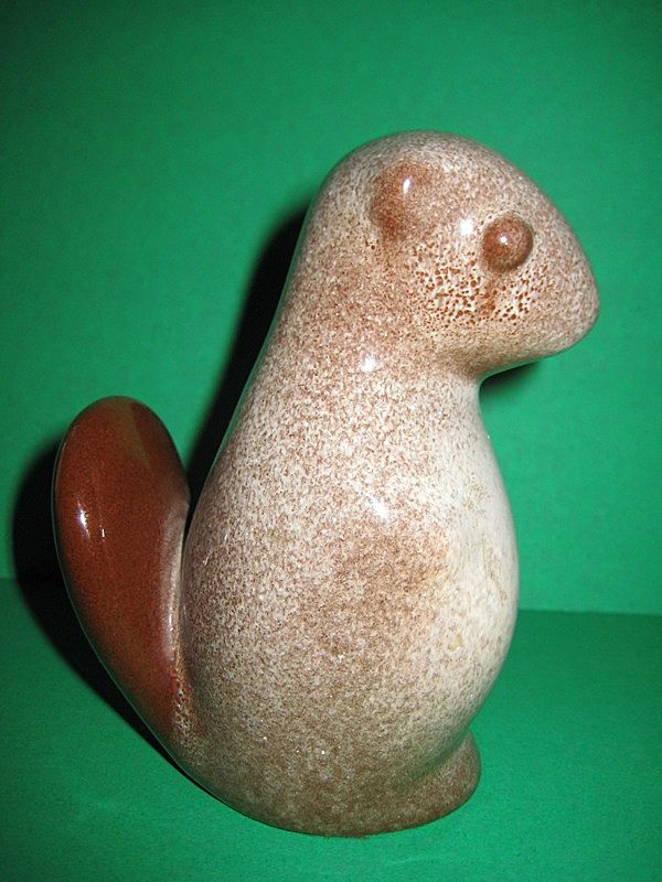 Howard Pierce standing Beaver Howard Pierce standing Beaver