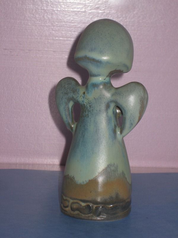 Howard Pierce Angel holding Bird Green Howard Pierce Angel holding Bird Green