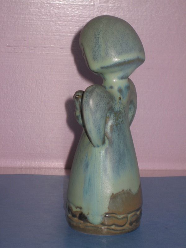 Howard Pierce Angel holding Bird Green Howard Pierce Angel holding Bird Green