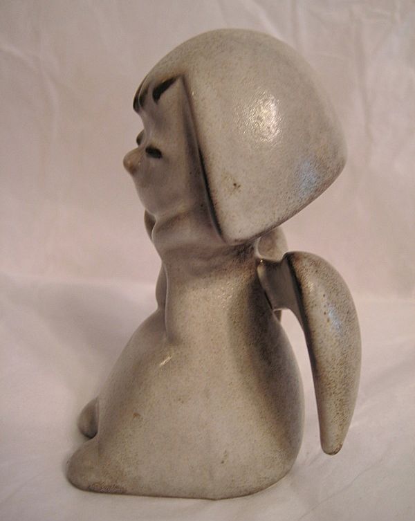 Howard Pierce Porcelain Angel Meditating Figurine Howard Pierce Porcelain Angel Meditating Figurine