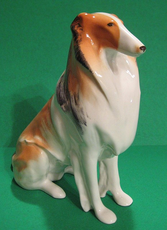 Lomonosov Porcelain Collie Lomonosov Porcelain Collie