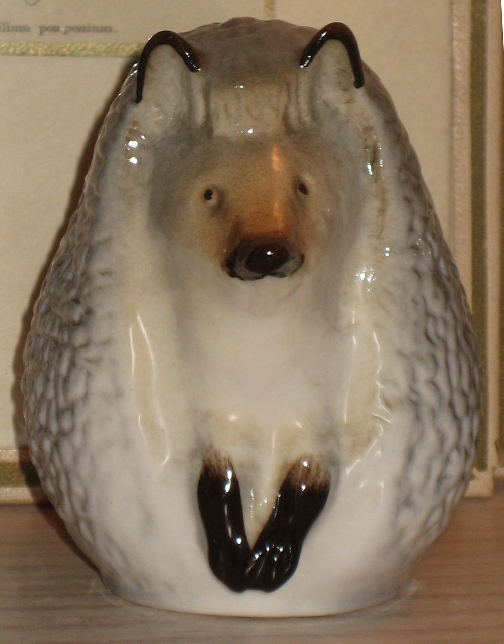 Lomonosov Porcelain Hedgehog Lomonosov Porcelain Hedgehog