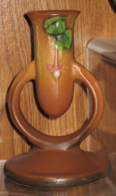Roseville Fuchsia Candle Holder Roseville Fuchsia Candle Holder