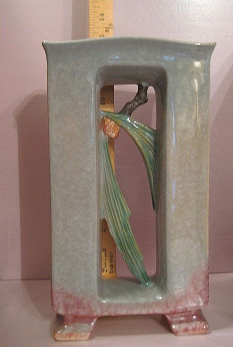 Roseville Artwood Double Vase 1060-12 Roseville Artwood Double Vase 1060-12