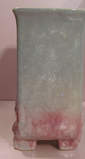 Roseville Artwood Double Vase 1054-8 1/2 Roseville Artwood Double Vase 1054-8 1/2