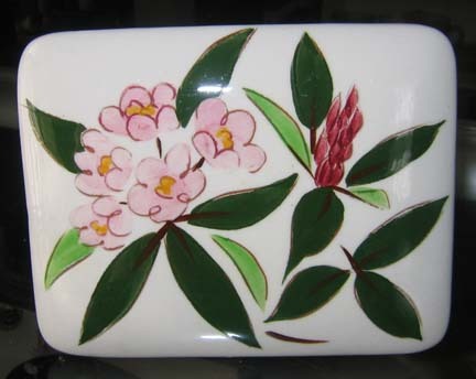 Stangl Pottery Rhododendron Box Stangl Pottery Rhododendron Box
