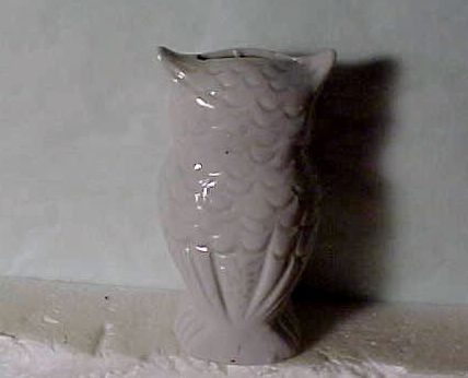 1930's Owl Razor Blade Bank 1930's Owl Razor Blade Bank