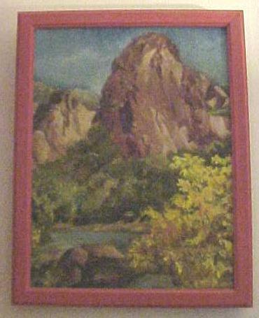 Coilal Virgin River, Utah, Oil on Canvass by McConnell Coilal Virgin River, Utah, Oil on Canvass by McConnell