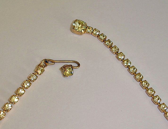 Vintage Rhinestone Necklace and Earrings Fruit Salad Demi Parure Set - Vintage Rhinestone Jewelry Vintage Rhinestone Necklace and Earrings Fruit Salad Demi Parure Set - Vintage Rhinestone Jewelry