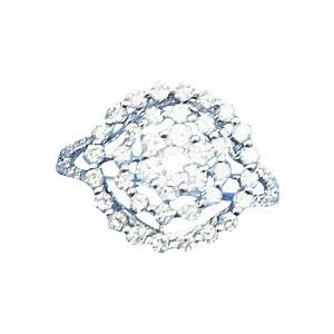 14K White Gold Diamond Ring – Estate Round Cluster Diamond Ring - 6 1/2 14K White Gold Diamond Ring – Estate Round Cluster Diamond Ring - 6 1/2