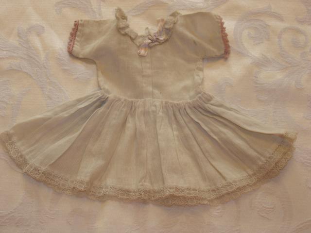 Beautiful Antique Small Doll Dress Beautiful Antique Small Doll Dress