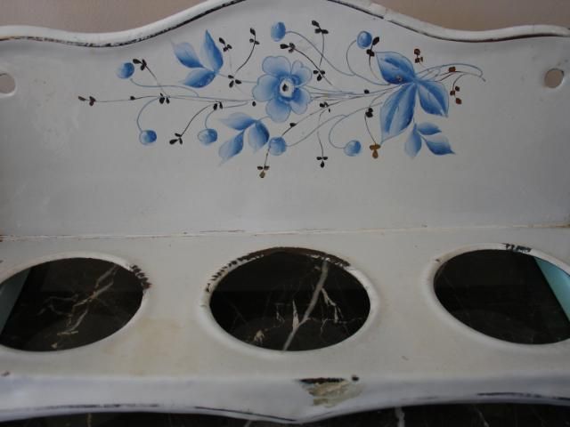 Victorian Era Handpainted Enamelware Hanging Laundry Rack~Sand, Soda, Seife Victorian Era Handpainted Enamelware Hanging Laundry Rack~Sand, Soda, Seife
