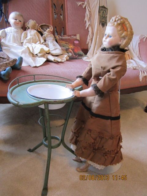 Wonderful Shabby Chic Doll Washstand Wonderful Shabby Chic Doll Washstand