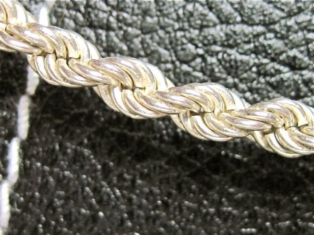 Heavy One OUNCE of Solid Sterling, Rope Necklace Heavy One OUNCE of Solid Sterling, Rope Necklace