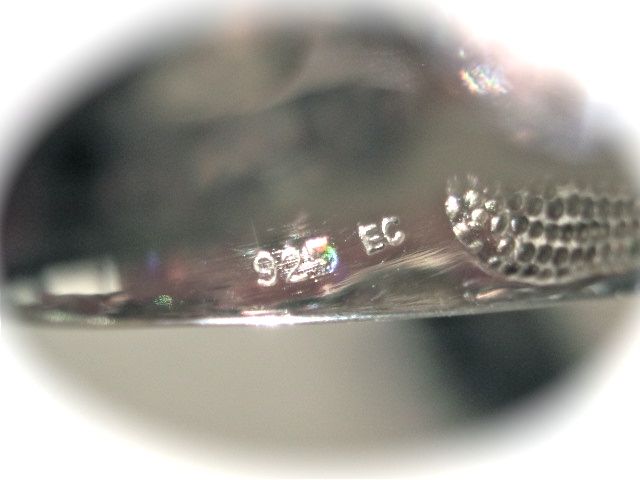 Lovely Ladies Double Row White Topaz Ring Lovely Ladies Double Row White Topaz Ring