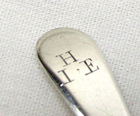 Antique Sterling Silver English Mustard Spoon / Condiment Spoon – George Young, 1785 Antique Sterling Silver English Mustard Spoon / Condiment Spoon – George Young, 1785