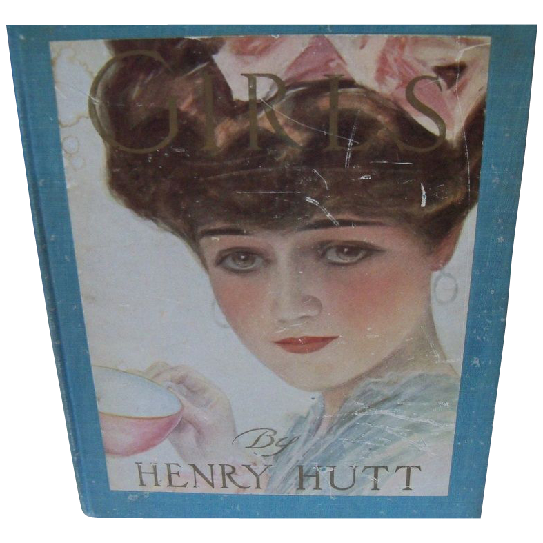 Beautifully Illustrated Book "Girls" by Henry Hutt Beautifully Illustrated Book "Girls" by Henry Hutt