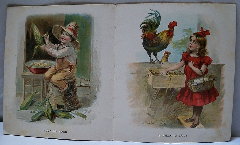 McLoughlin Childrens Book "Work and Play On the Farm" McLoughlin Childrens Book "Work and Play On the Farm"