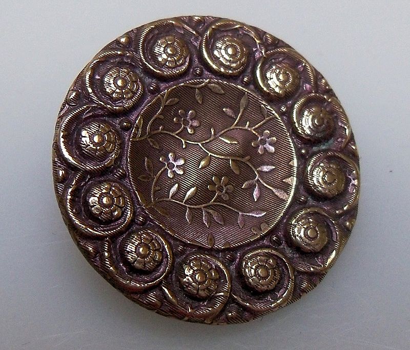 Button:Brass with Brown Tint Button:Brass with Brown Tint