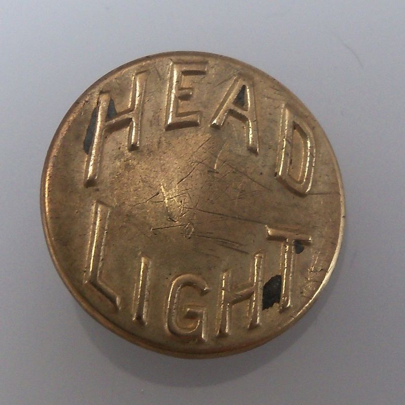 Work Clothes Button "Head Light" Work Clothes Button "Head Light"