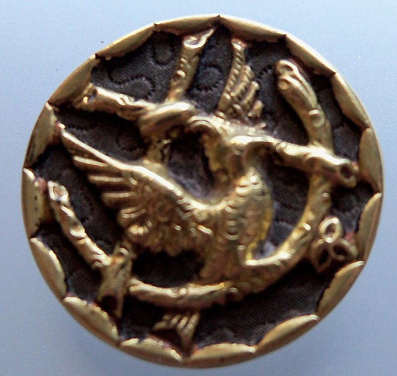 Button "Bird with Outstretched Wings" Button "Bird with Outstretched Wings"